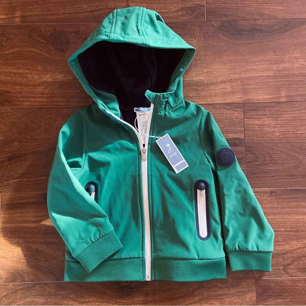 ✨SOLD✨NWT Jacadi Paris Kids Hooded Zip Up Jacket